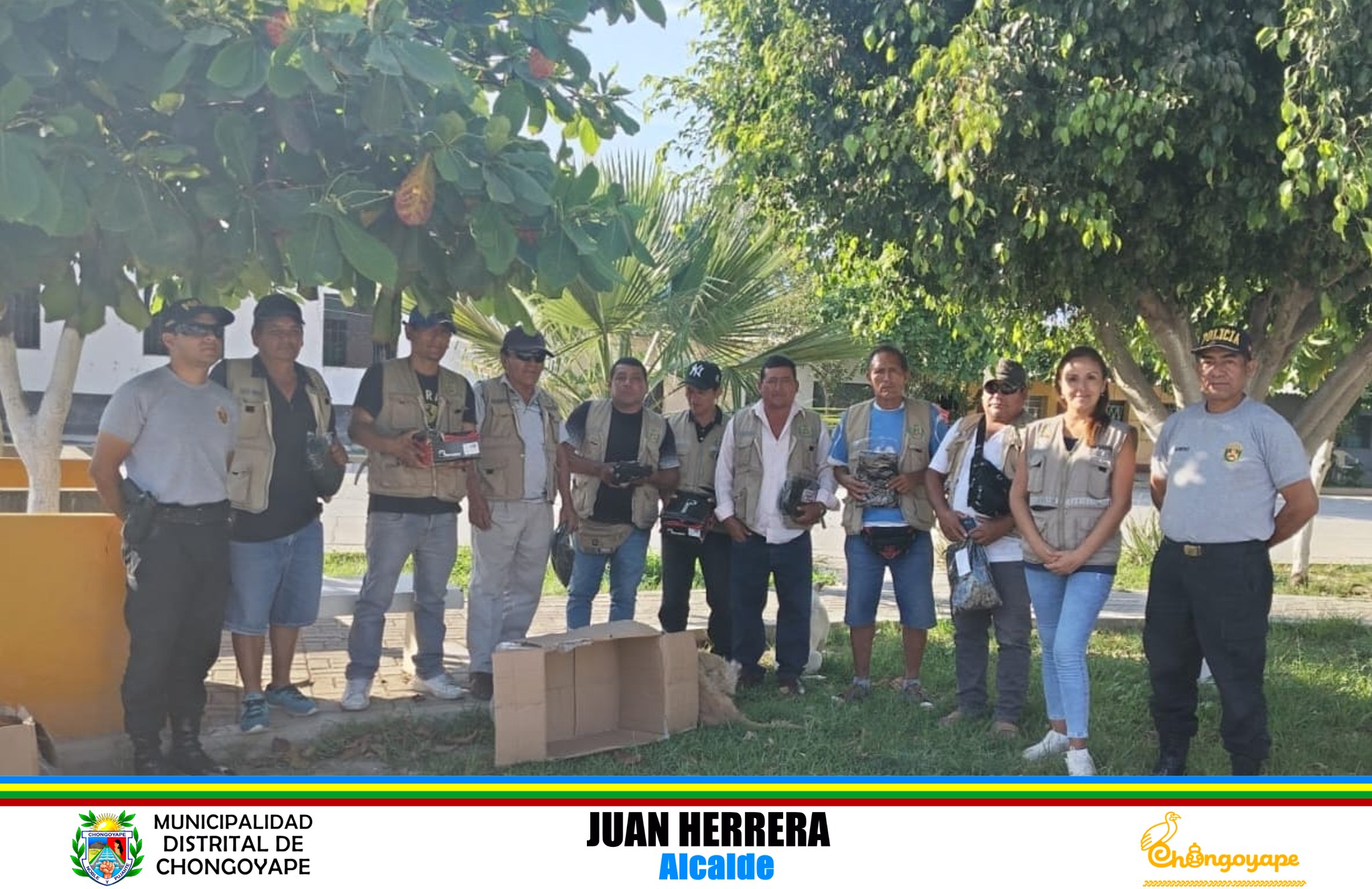 Archivo JPG de donación de prendas de vestir y calzado.