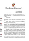 Vista preliminar de documento R. M. N° 019 - 2025 - Desagregación de Recursos