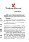 Vista preliminar de documento R. M. N° 020 - 2025 - Desagregación de Recursos