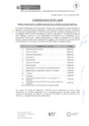 Vista preliminar de documento COMUNICADO N°001-2025_RESULTADOS VERIFICACION DE LA POSTULACION VIRTUAL