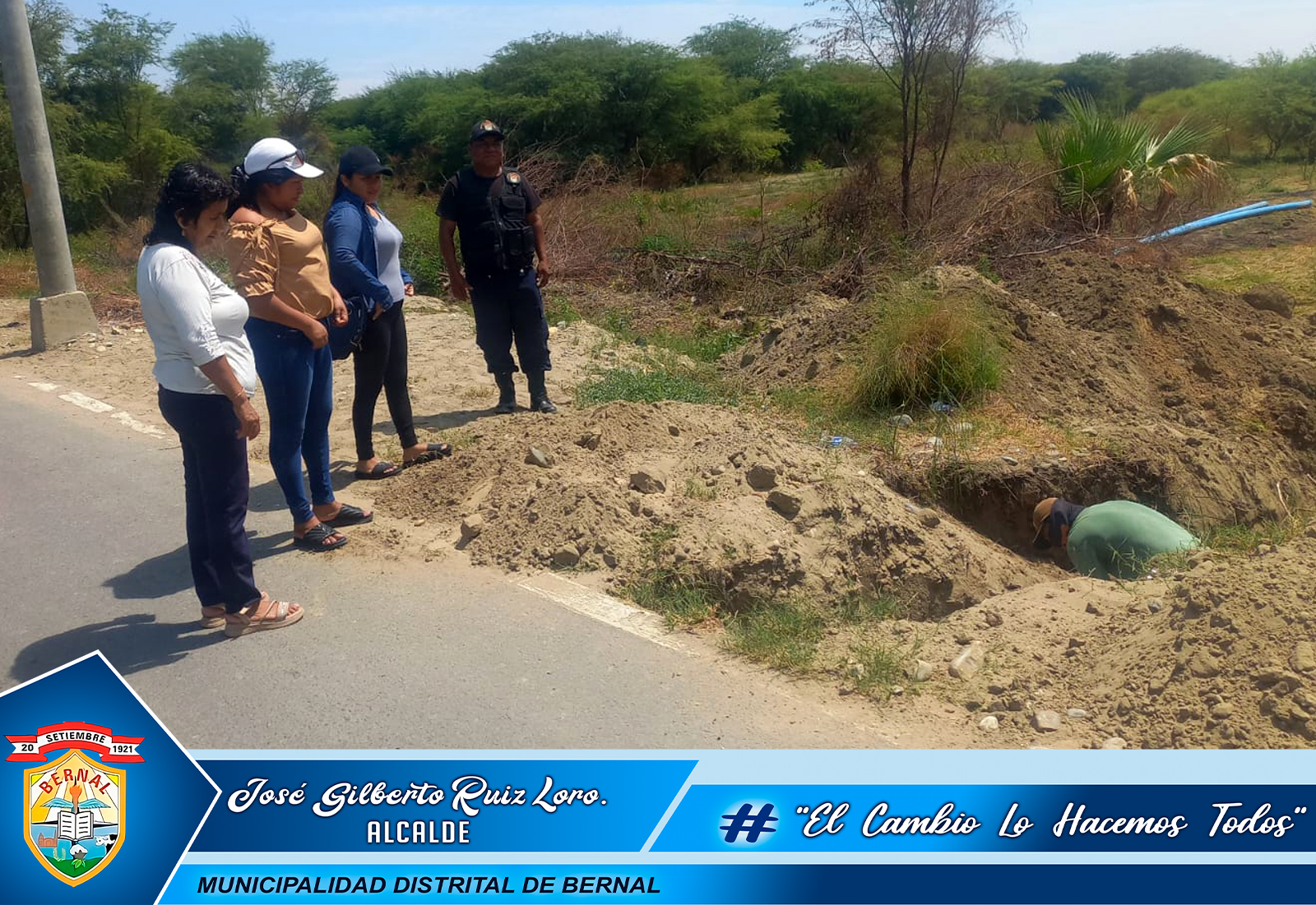 Mejoramiento significativo en la presiรณn del agua en el C.P. Chepito y Santo Domingo