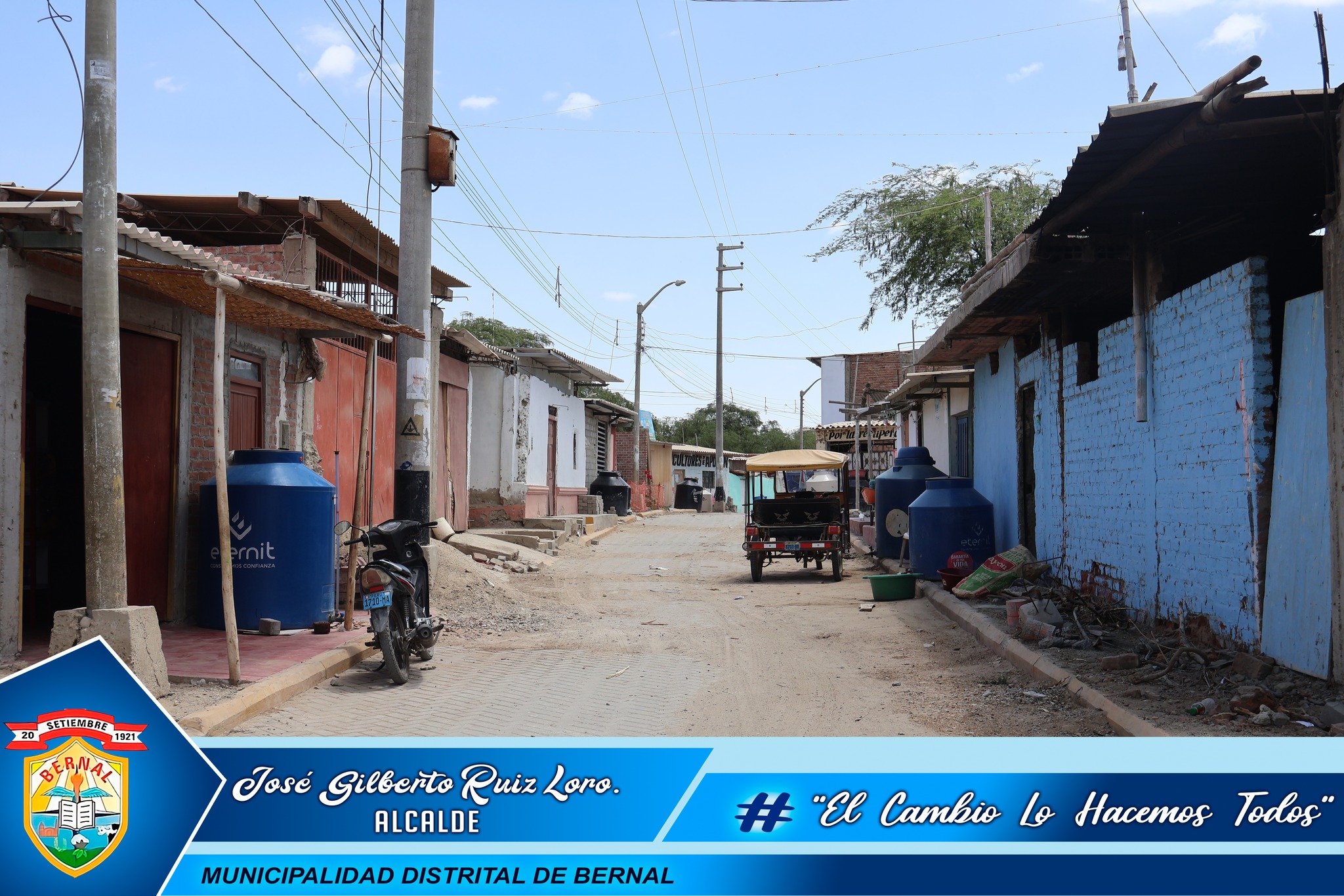Mejoramiento significativo en la presiรณn del agua en el C.P. Chepito y Santo Domingo