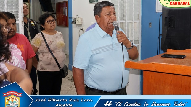 Municipalidad distrital de Bernal rinde homenaje a nuestro milagroso Señor de la Agonía