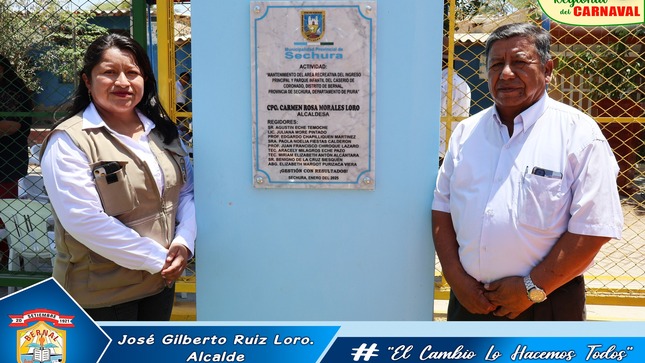 Municipalidad distrital de Bernal rinde homenaje a nuestro milagroso Señor de la Agonía