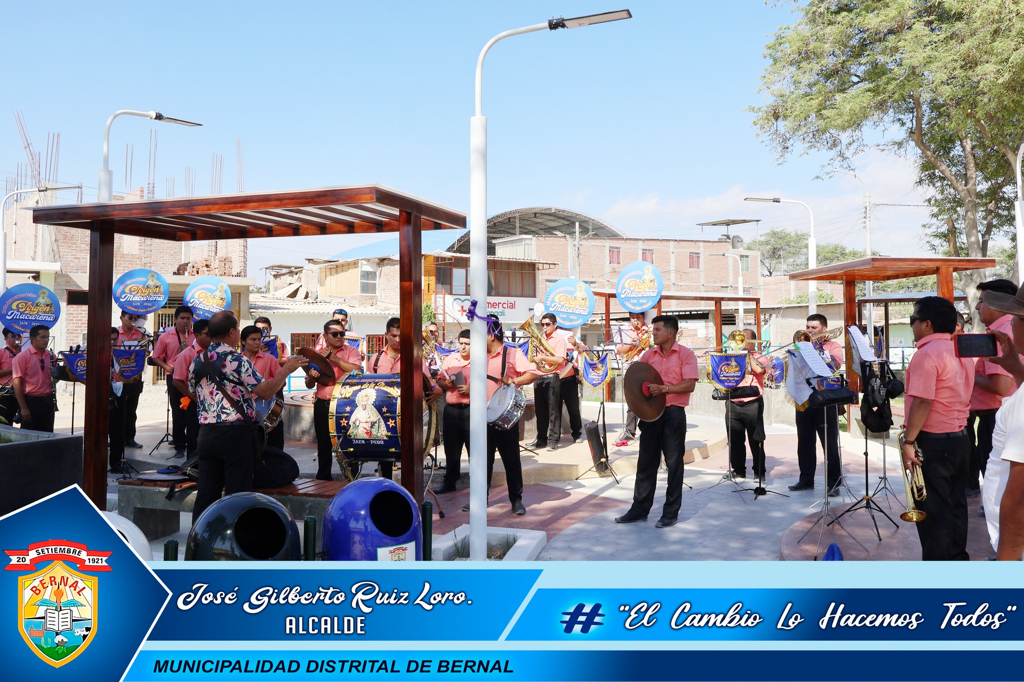 Inauguraci贸n del Parque Miguel Grau - Bernal