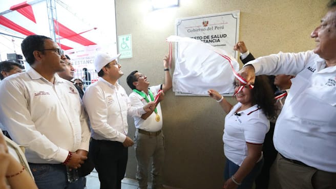 Lambayeque: Minsa inauguró el Puesto de Salud La Estancia en el distrito de Olmos