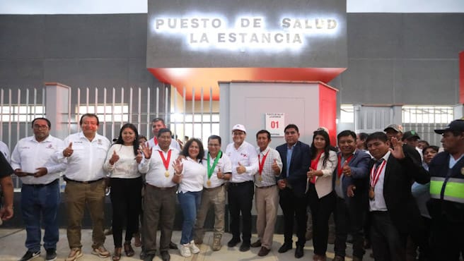 Lambayeque: Minsa inauguró el Puesto de Salud La Estancia en el distrito de Olmos