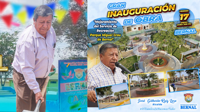  Inauguración de obra.