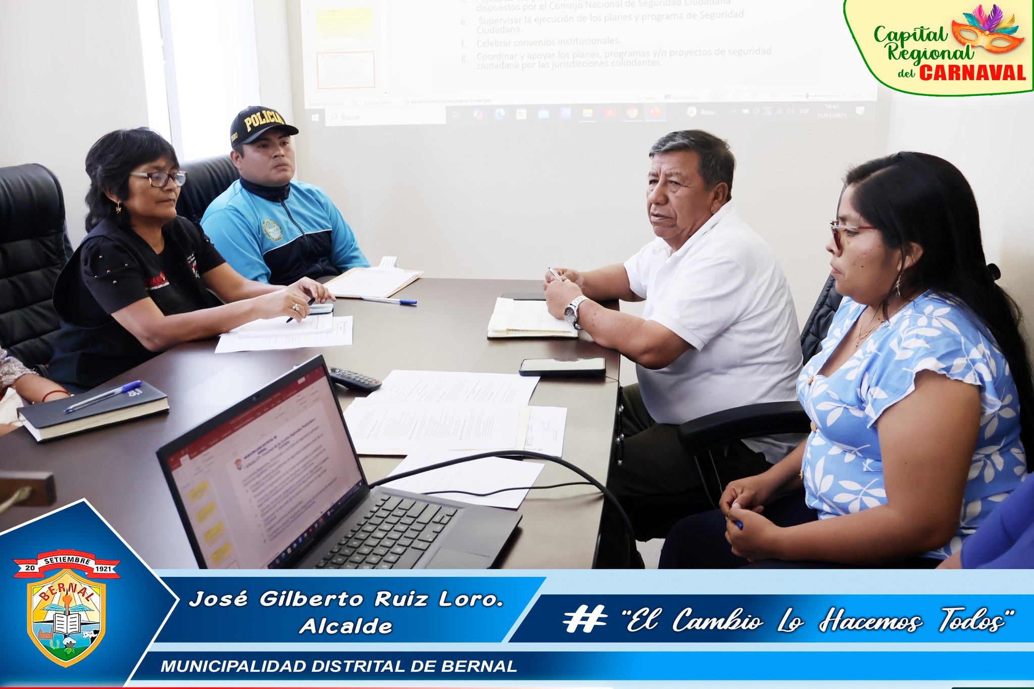 Instalaci贸n y juramentaci贸n del CODISEC a帽o 2025