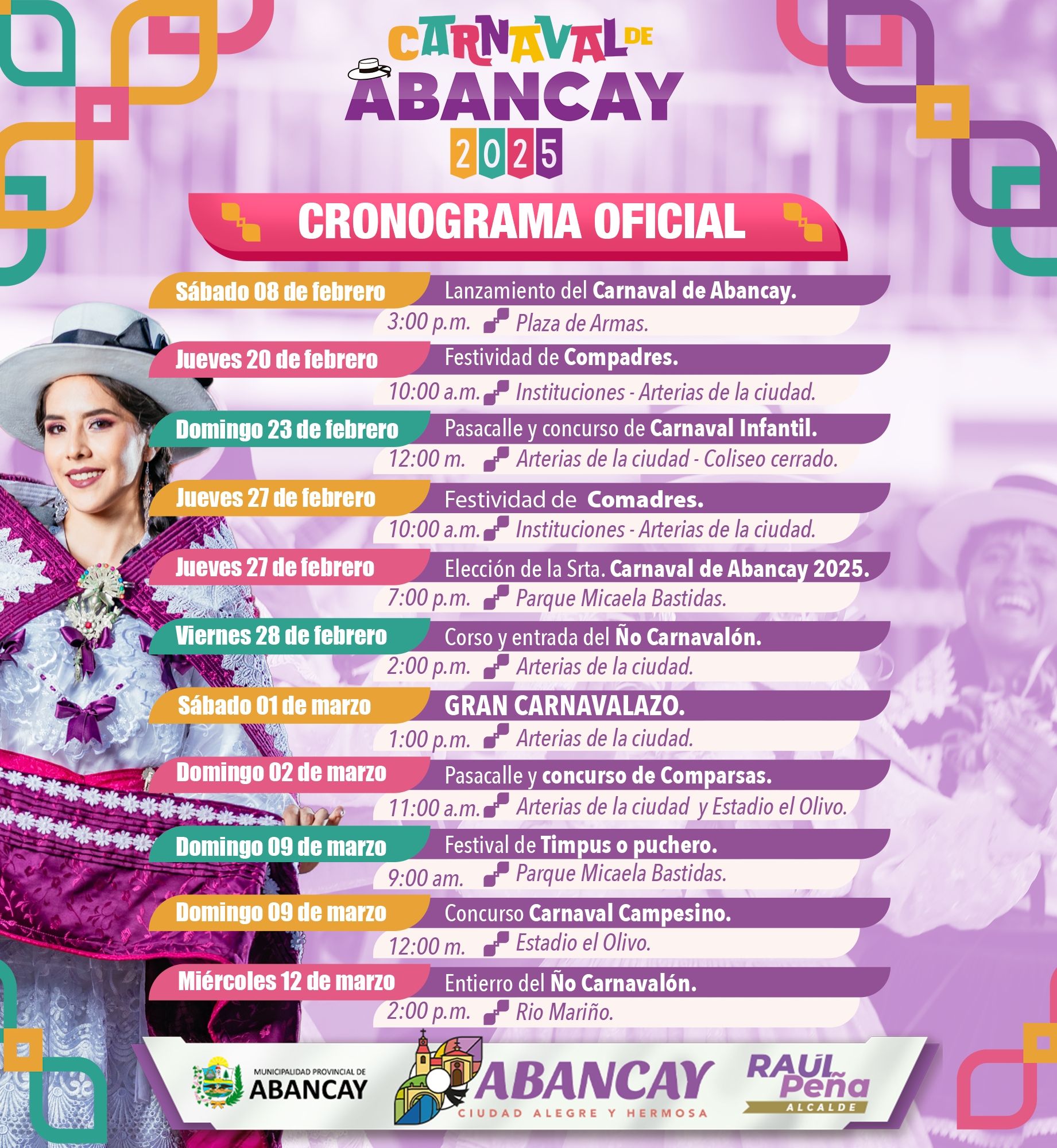 📌¡Vive Intensamente El Carnaval Más Alegre Del Perú!