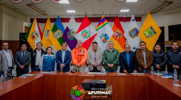 Gobernador regional instala grupo de trabajo para la gestión de riesgo de desastres del período 2025