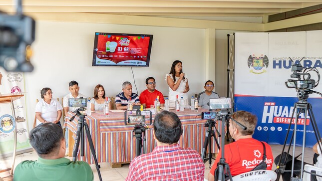 Con gran éxito y expectativa se realizó la Conferencia de Prensa del XI Festival "Huaral Sour 2025"