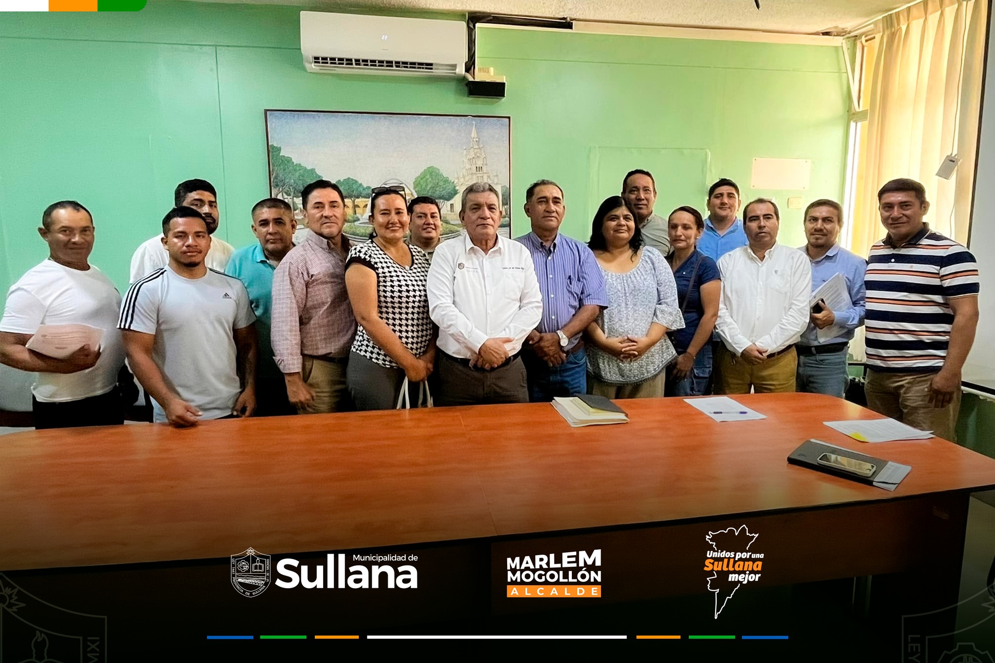 Alcalde Marlem Mogollón gestionará financiamiento para proyecto de pistas y veredas