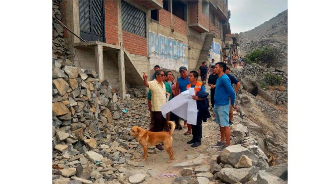 Se brindó recomendaciones a nuestros vecinos y se coordinó la realización de próximas capacitaciones.