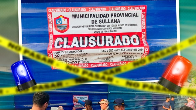 Municipalidad de Sullana clausura terminal informal de pasajeros

