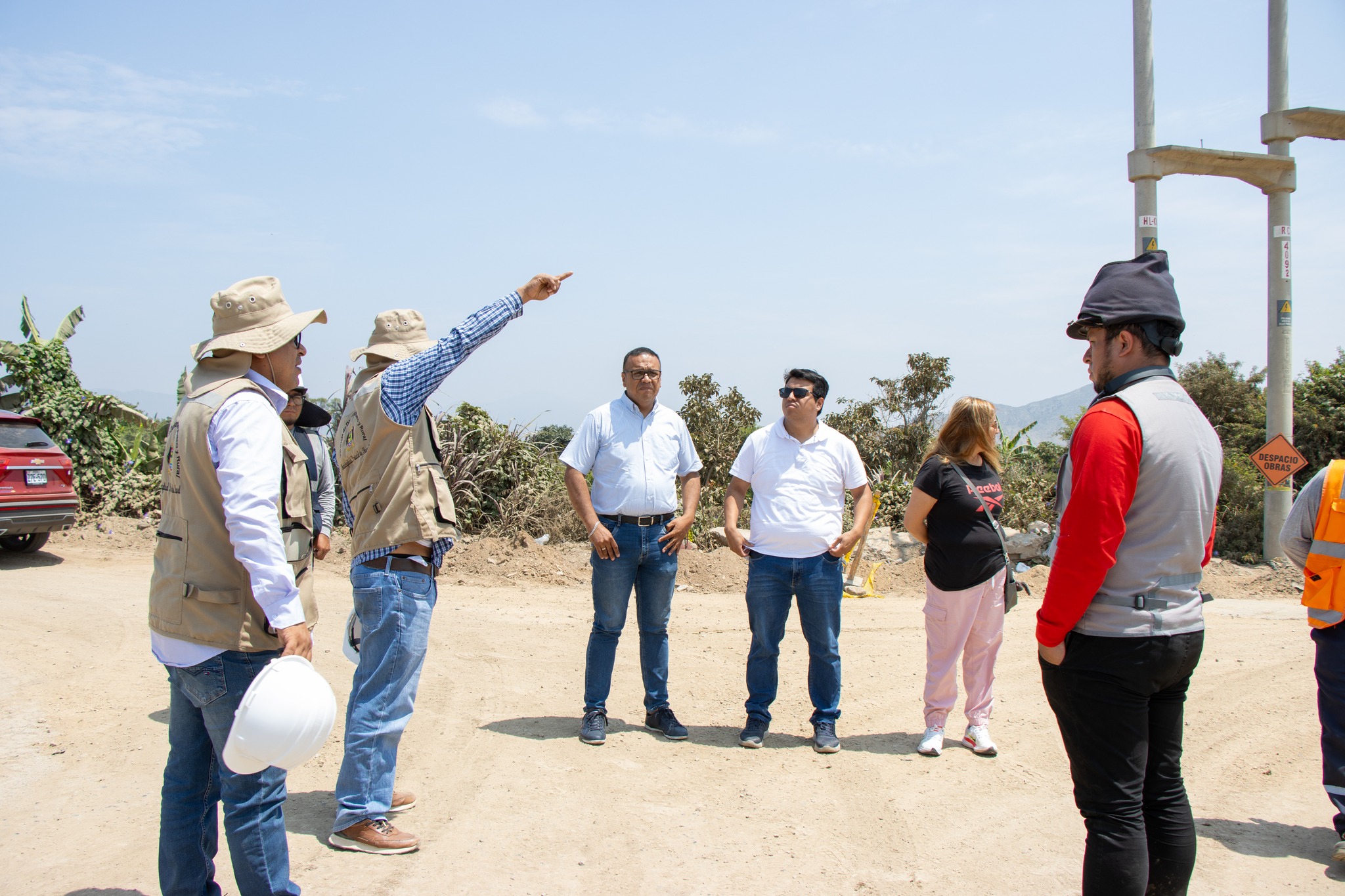 Inspecci贸n a obras de Huaral por parte de la Comisi贸n de Desarrollo Urbano