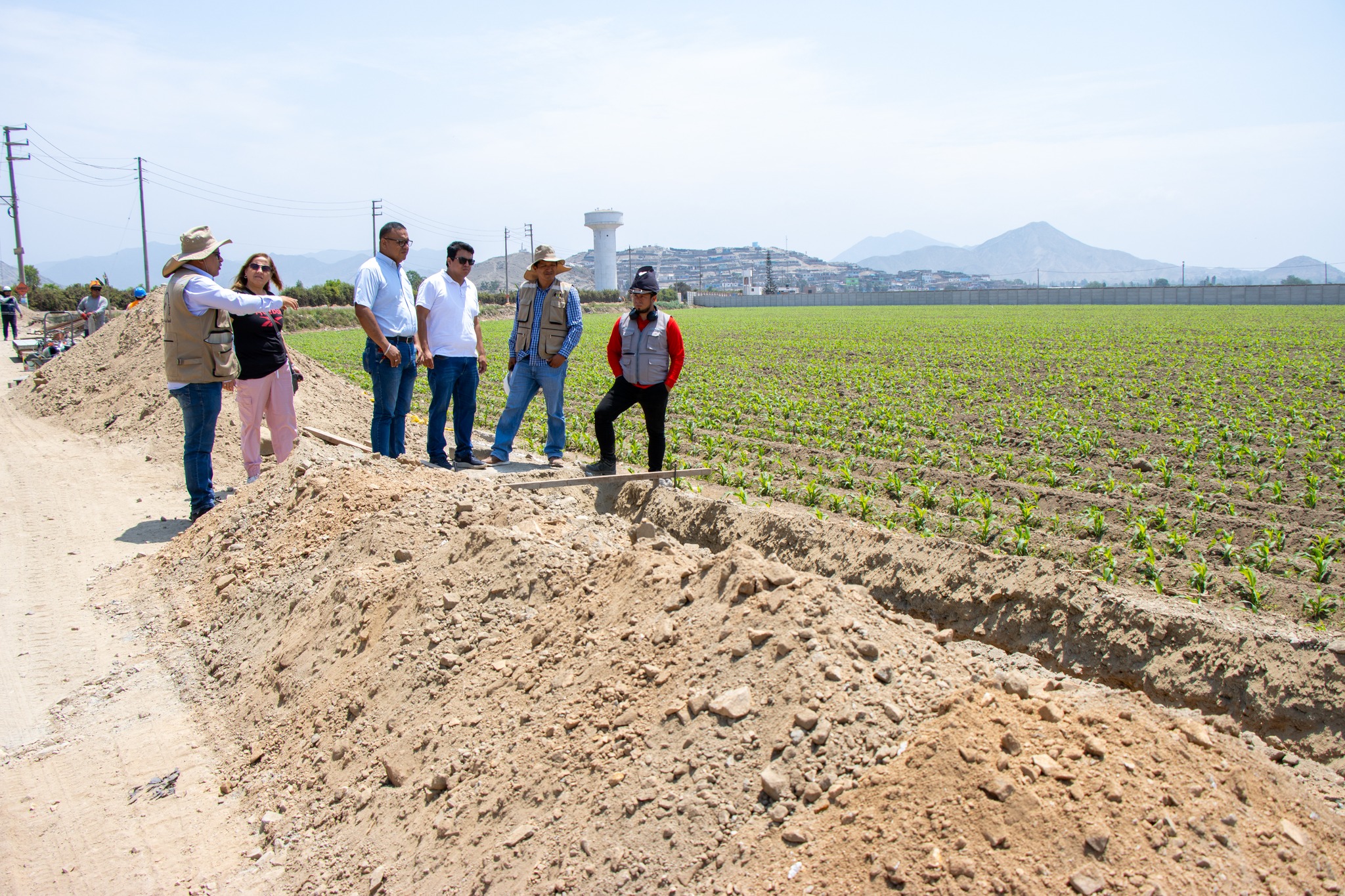 Inspecci贸n a obras de Huaral por parte de la Comisi贸n de Desarrollo Urbano