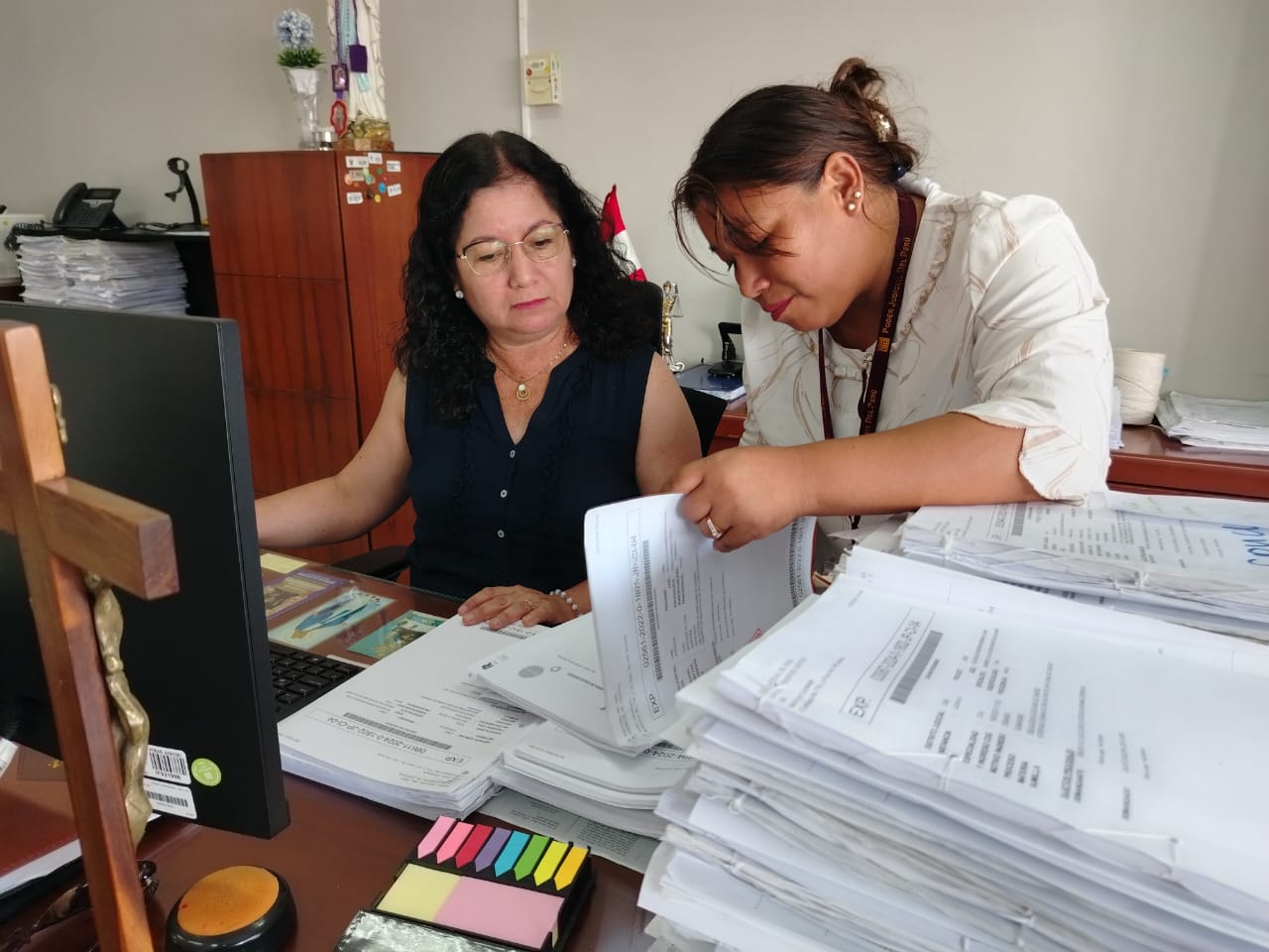 jueces y servidores participaron de la jornada sabatina