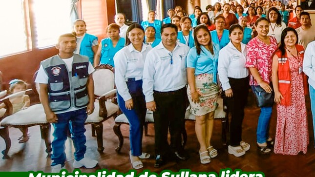Municipalidad de Sullana impulsa acciones para el desarrollo infantil temprano
