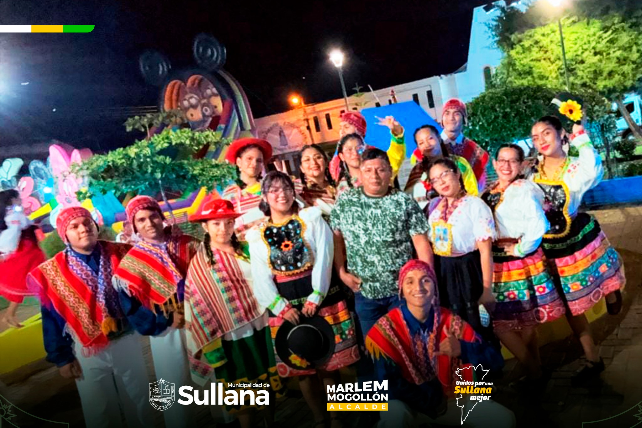 ¡Danza que une fronteras! La cultura de Sullana brilla en el 77º Aniversario de la Parroquia Paletillas, Ecuador