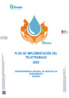 Vista preliminar de documento Plan de Implementación del Teletrabajo de la Sunass 2025