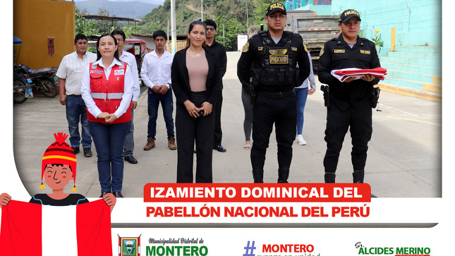 Izamiento Dominical del Pabellón Nacional del Perú 