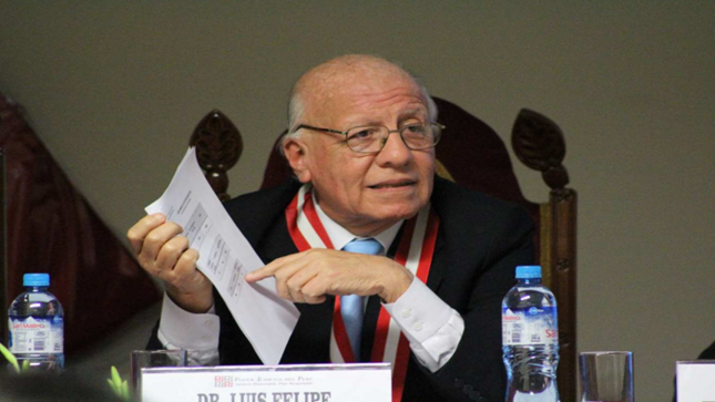 Tribunal Constitucional expresa pesar por fallecimiento de juez supremo Luis Felipe Almenara Bryson