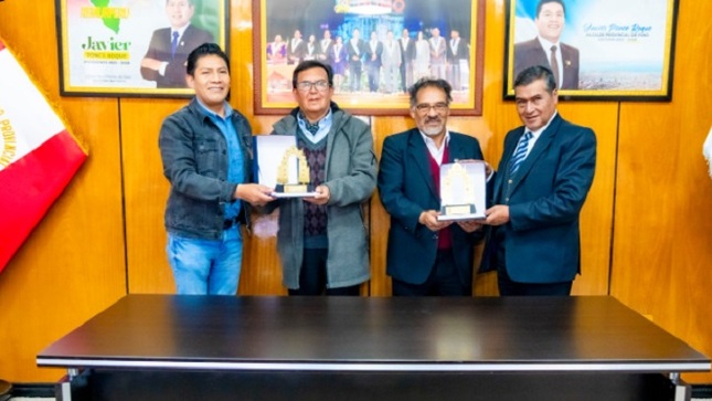 UGEL y municipio de Puno continúan afianzando el trabajo para construcción del Colegio de Alto Rendimiento en Puno