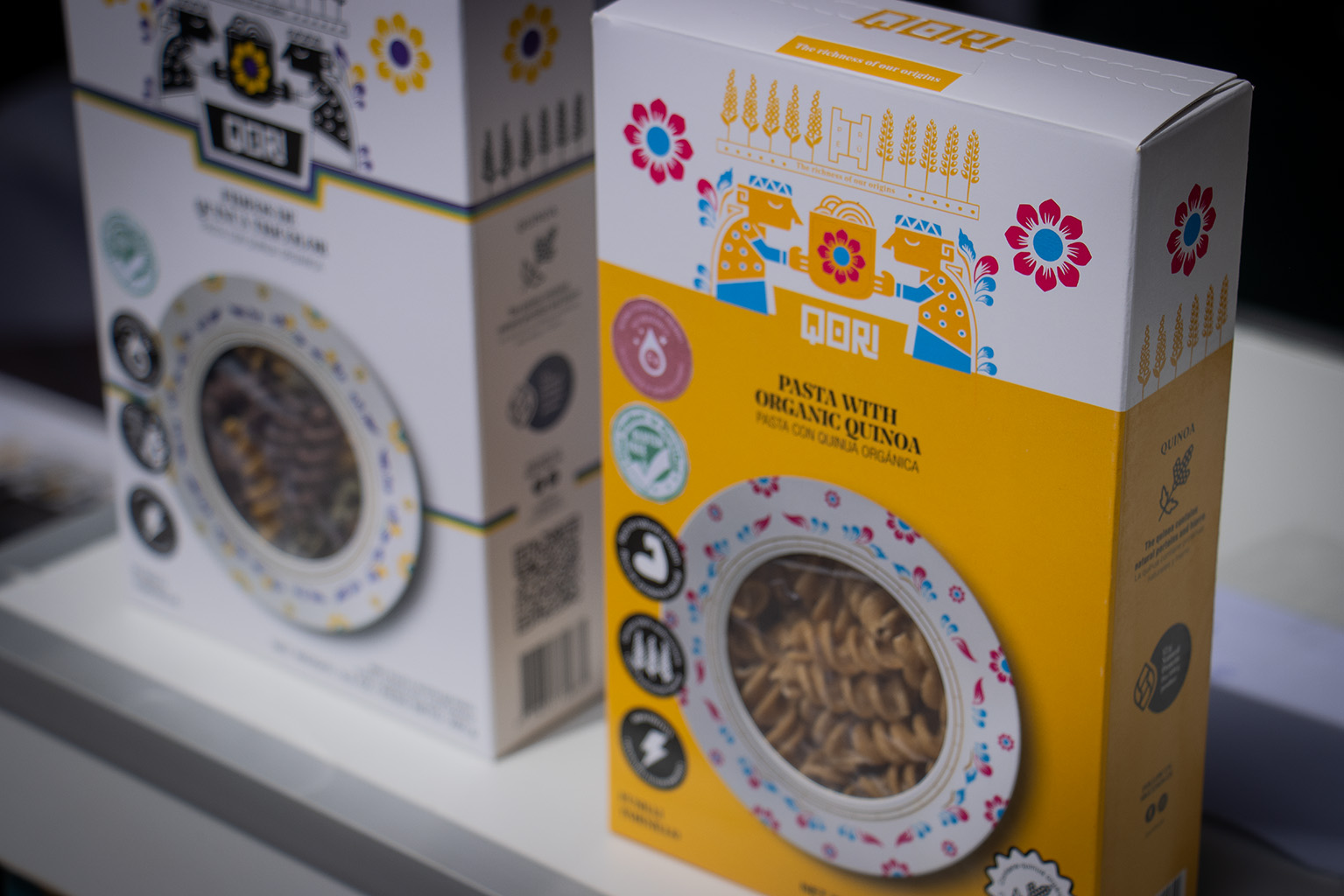 Productos en exhibición durante el Foro.