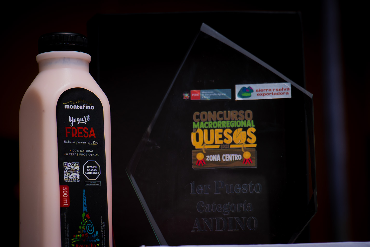 Productos en exhibición durante el Foro.