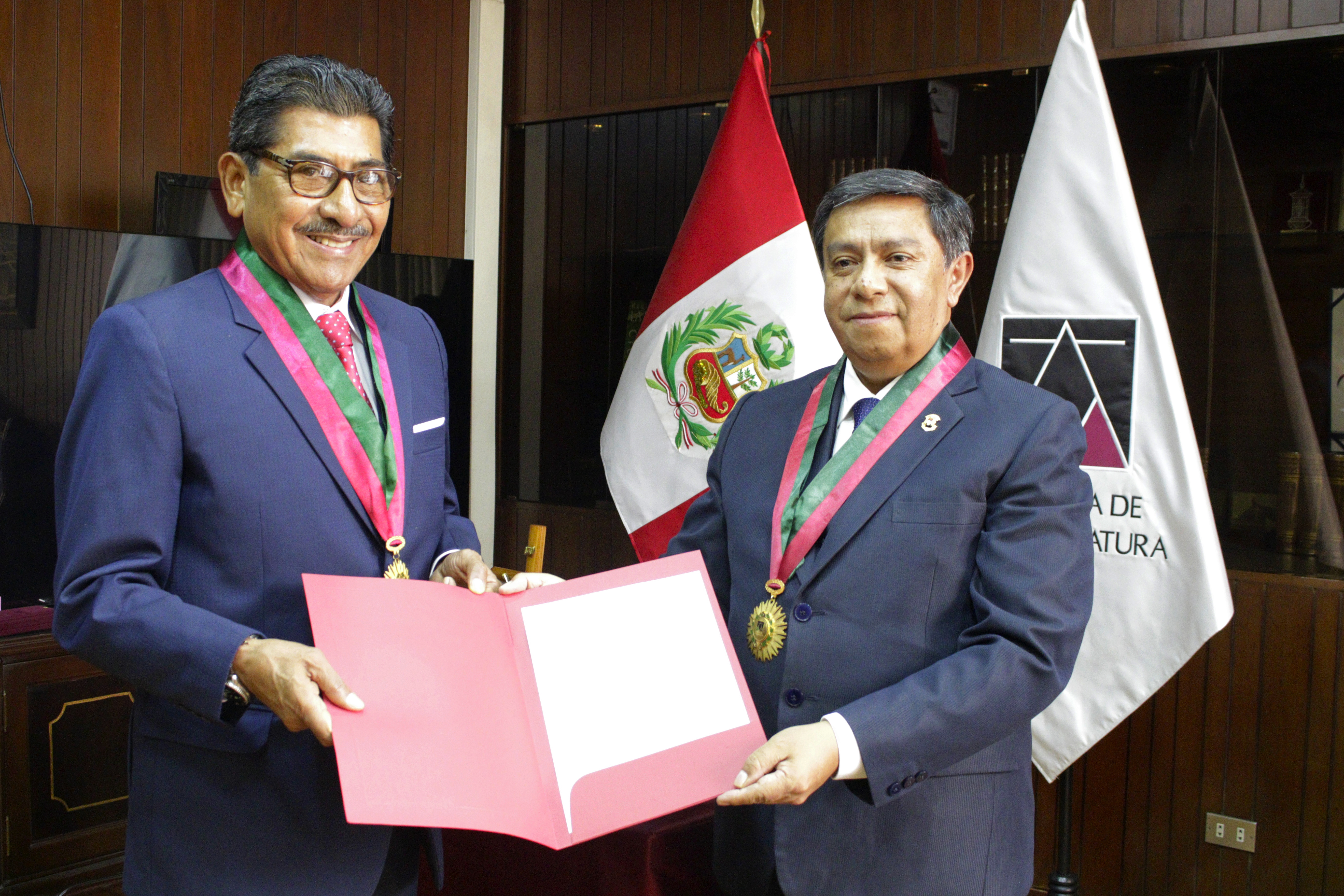 Víctor Hugo Chanduví representante de la JNJ ante la AMAG