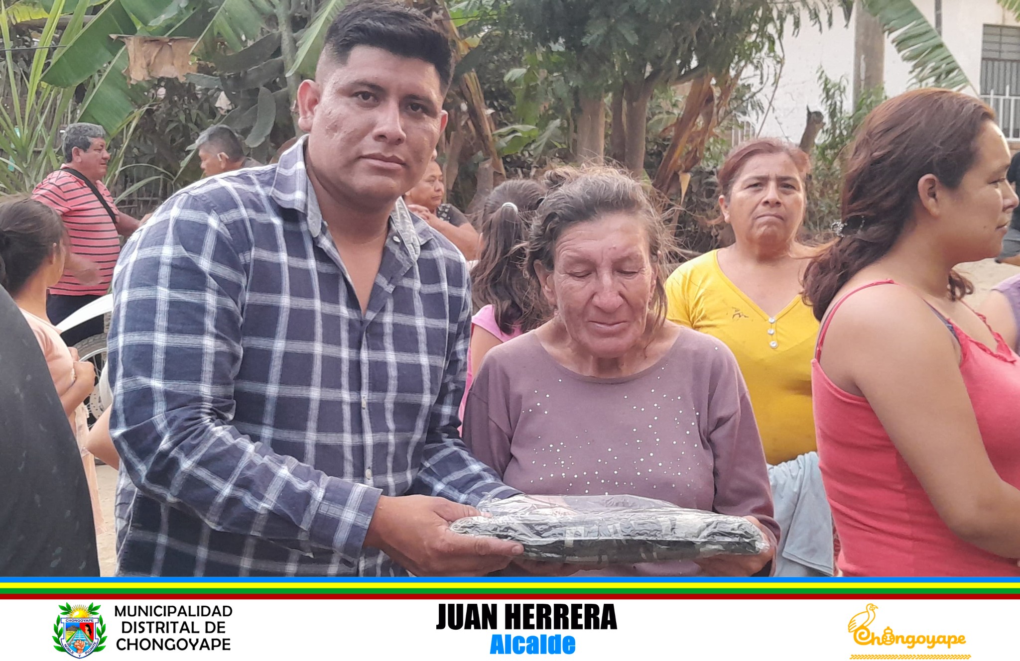 Archivo JPG de la repartición de ropa y calzado.