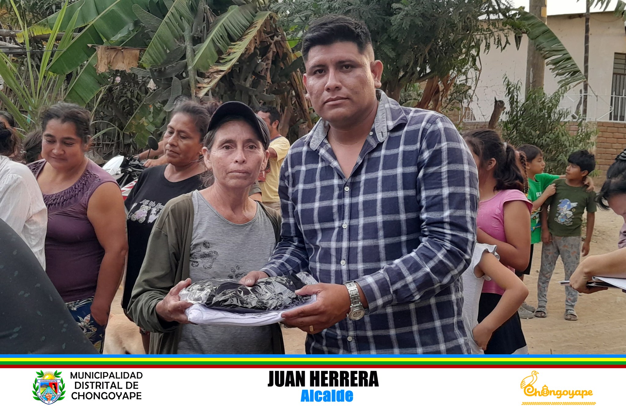 Archivo JPG de la repartición de ropa y calzado.