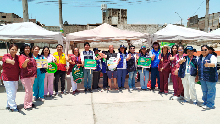 DIRIS Lima Sur lidera exitosa campaña de salud y prevención del dengue en la Asociación California