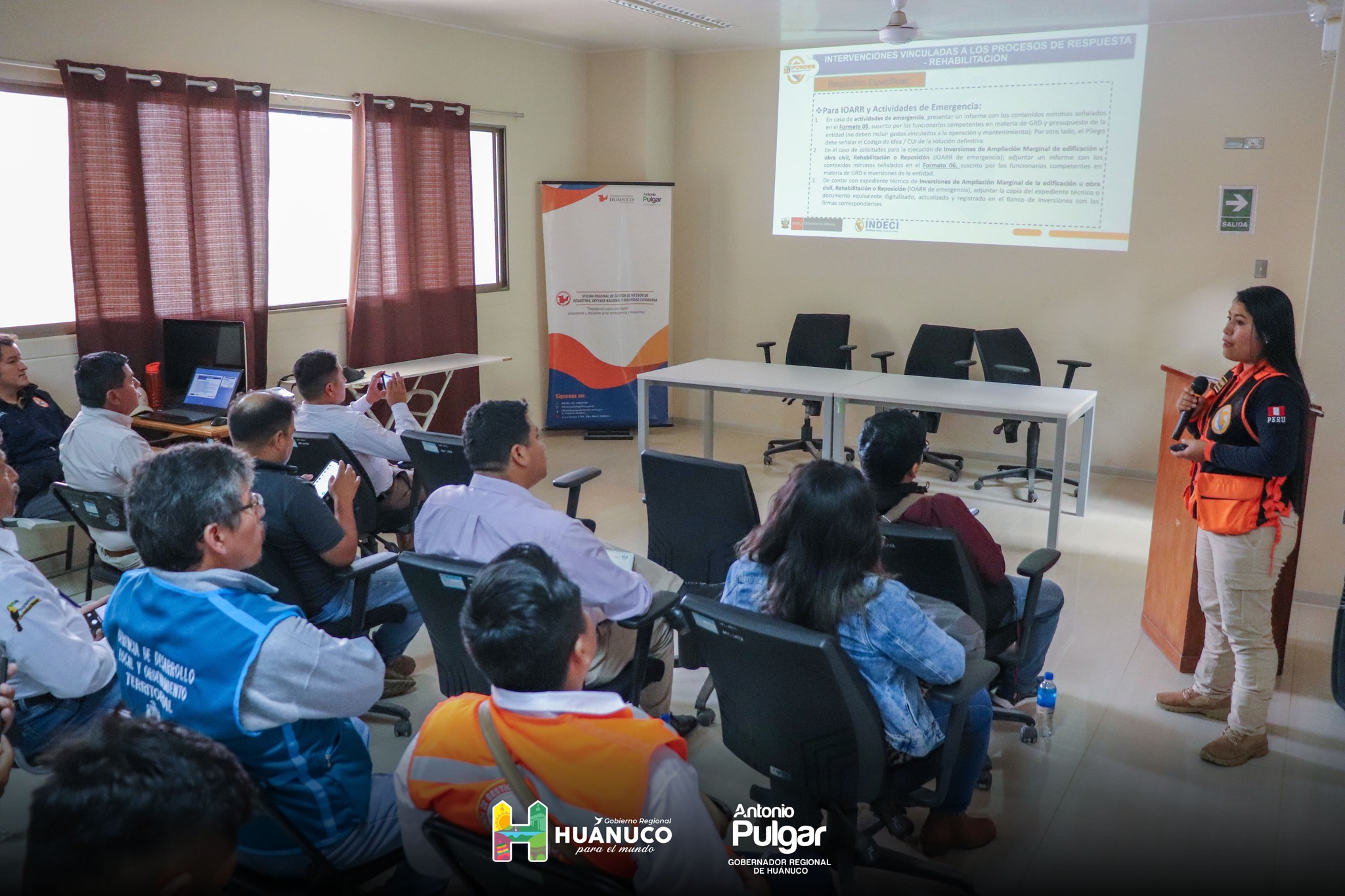Gorehco coordina entrega de ayuda humanitaria a 20 distritos en emergencia por lluvias