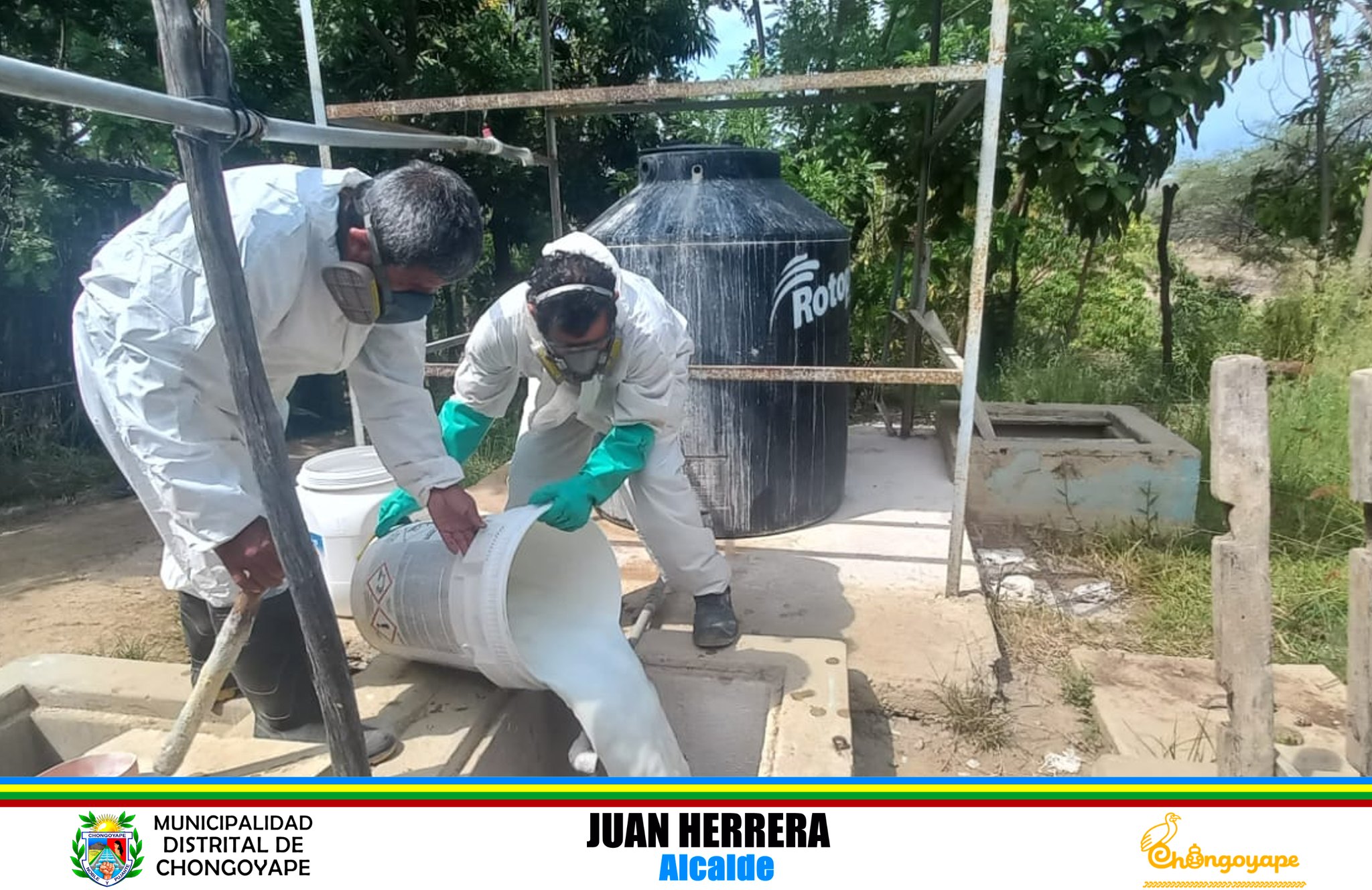 Archivo JPG de desinfección de reservorios de agua.