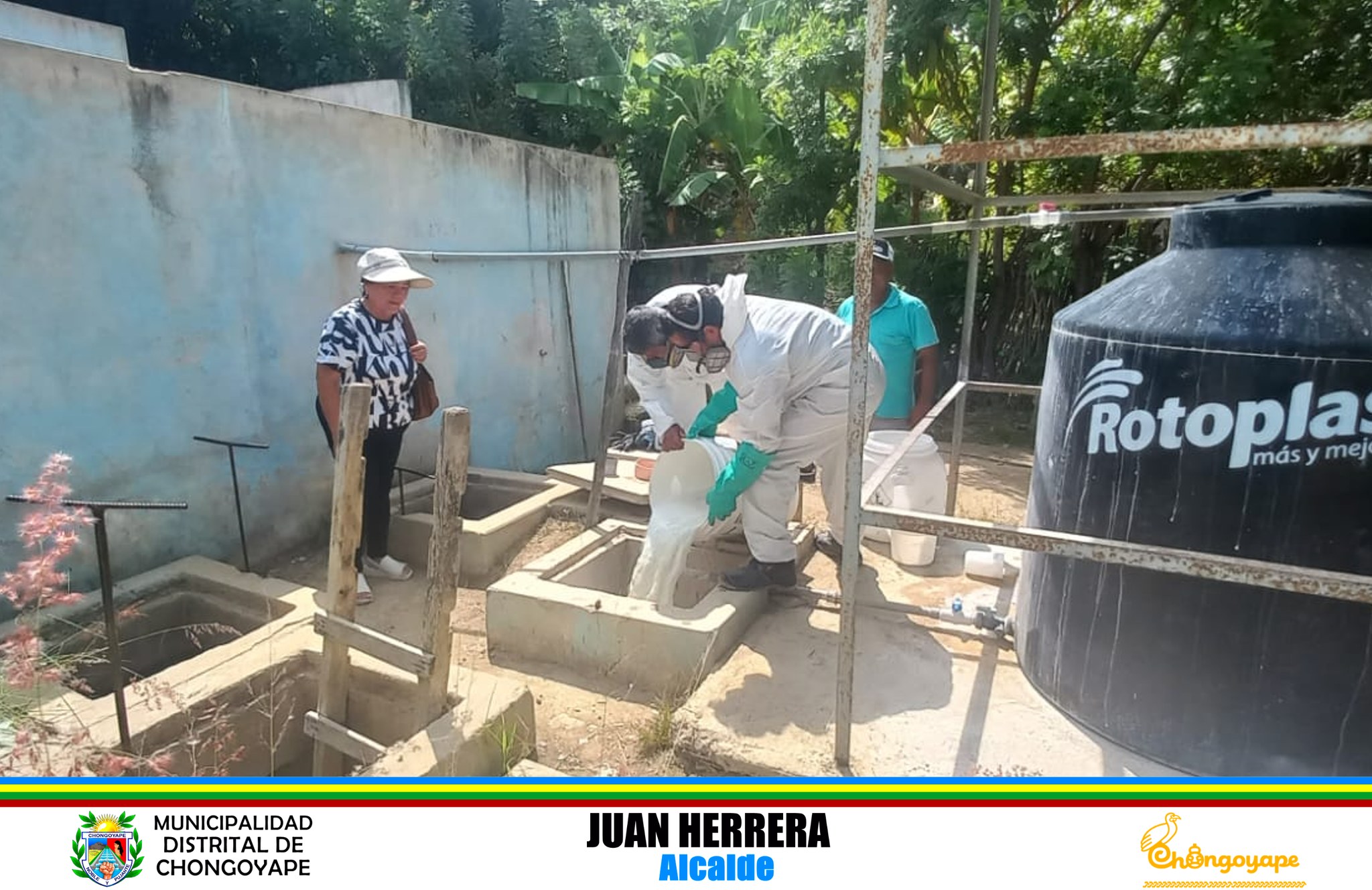 Archivo JPG de desinfección de reservorios de agua.