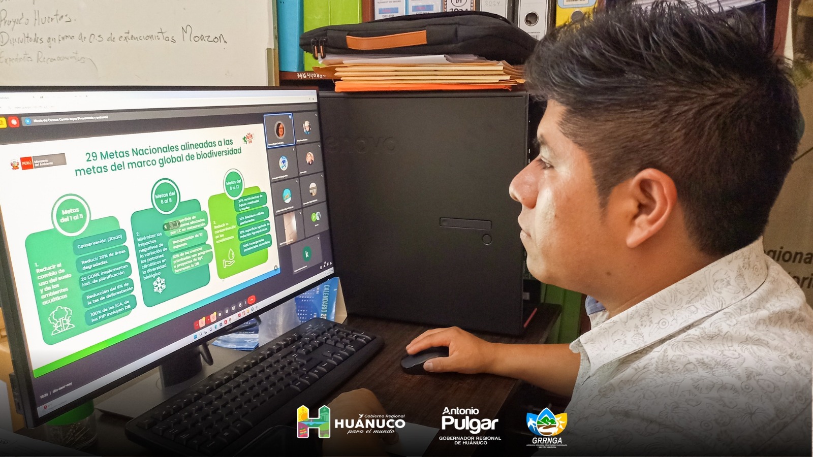 Huánuco actualizará su Estrategia Regional de Diversidad Biológica para preservar recursos naturales