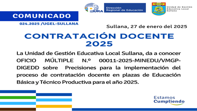 Comunicado N°24-2025