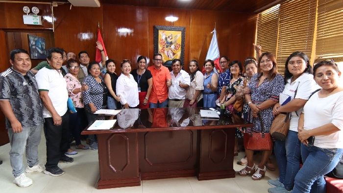 Reunión con dirigente de Veintiséis de Octubre