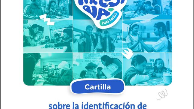 Cartilla sobre la Identificación de Barreras Educativas en la Educación Básica