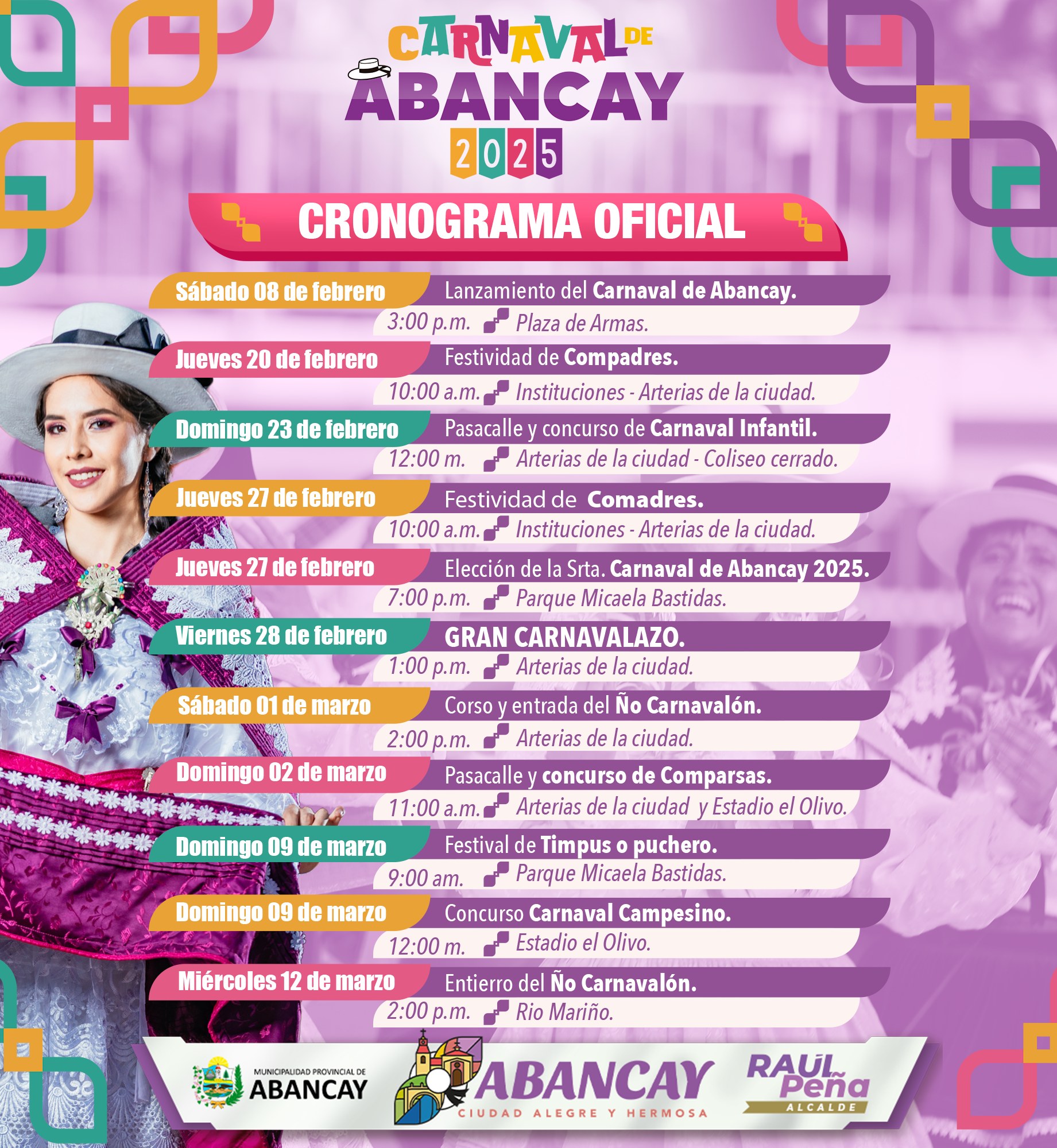📌¡Vive Intensamente El Carnaval Más Alegre Del Perú!