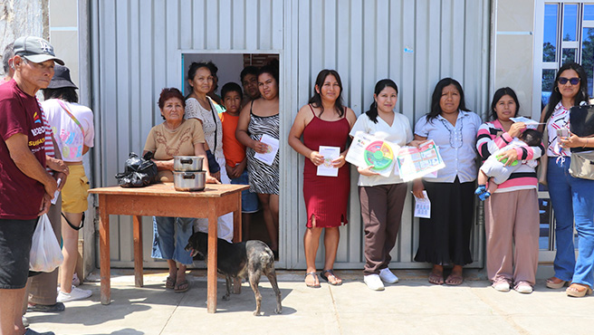 Municipalidad brinda charla informativa a comedores populares en buenas prácticas alimentarias y en Psicología