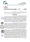 Vista preliminar de documento Resolucion Directoral N° 000142-2025