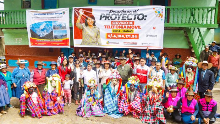 Telefonía móvil para pueblos de Cajatambo