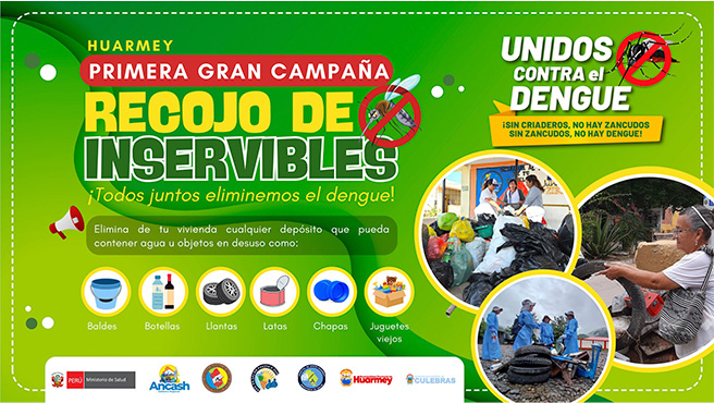 Primera gran campaña de recojo de inservibles