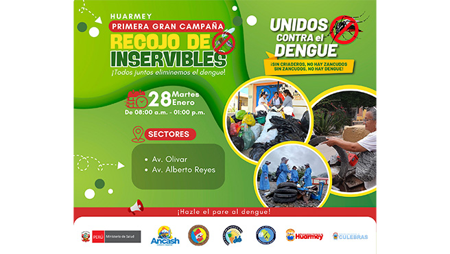Primera gran campaña de recojo de inservibles