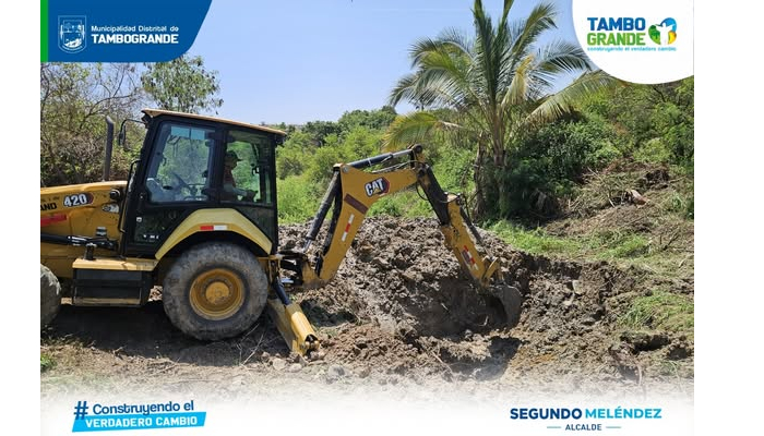 MDT fortalece el desarrollo agrícola con importantes trabajos de acceso hídrico