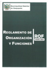 Vista preliminar de documento Reglamento de organización y Funciones - ROF