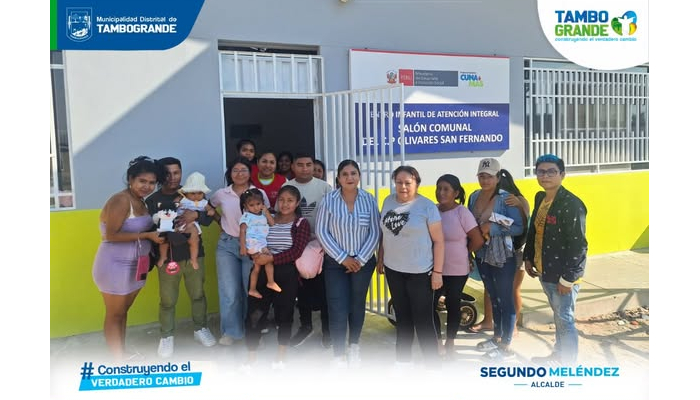 MDT fortalece la infraestructura eléctrica y expande los servicios del programa Cuna Más.